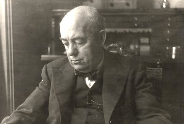 A portrait of a Man