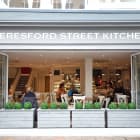 Frontage of a cafe