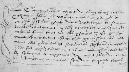 piece of written text