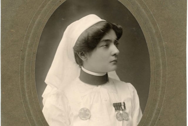 Image of a women in nurses uniform