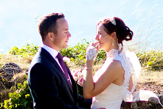 bride and groom