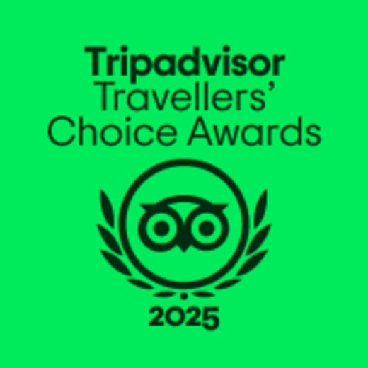 A green trip advisor award for 2025