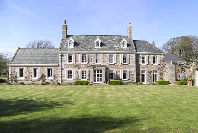 A large manor house